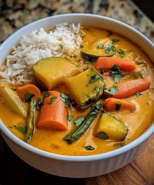 Creamy Vegetable Curry Soup