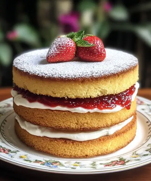 Classic Victoria Sponge Cake