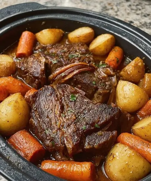 Braised Beef Roast with Vegetables