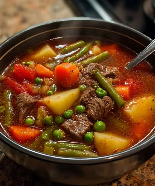 Hearty Vegetable Beef Soup