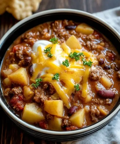 Slow Cooker Cowboy Casserole