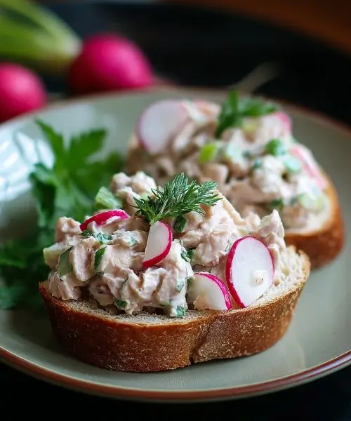 Tuna Salad with Radish